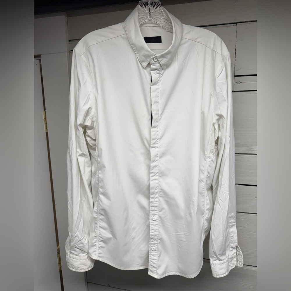 Men's Lululemon Mission Long Sleeve White Shirt